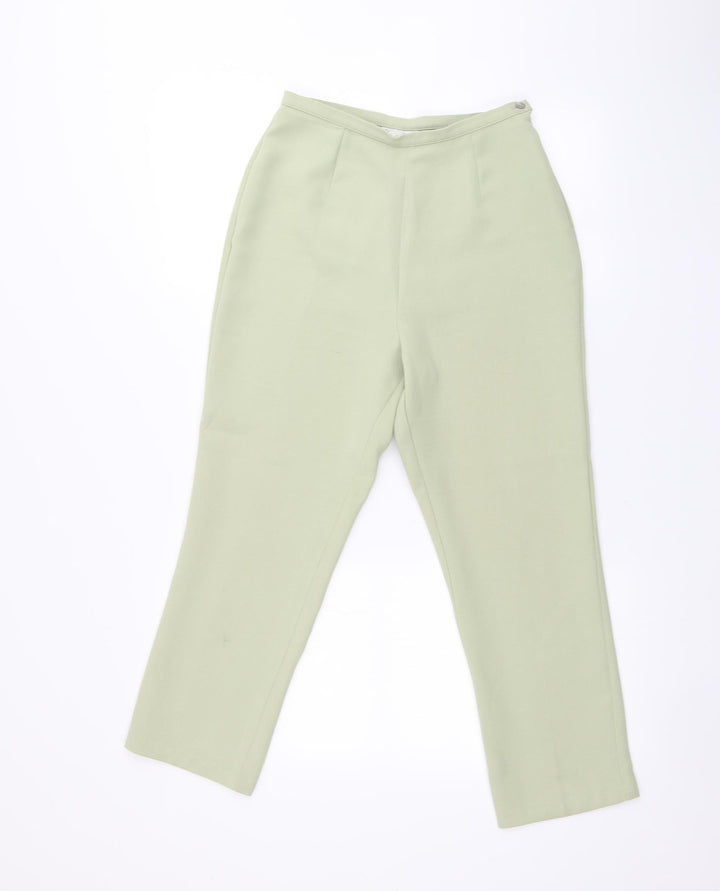 BHS Womens Green   Trousers  Size 10 L23 in