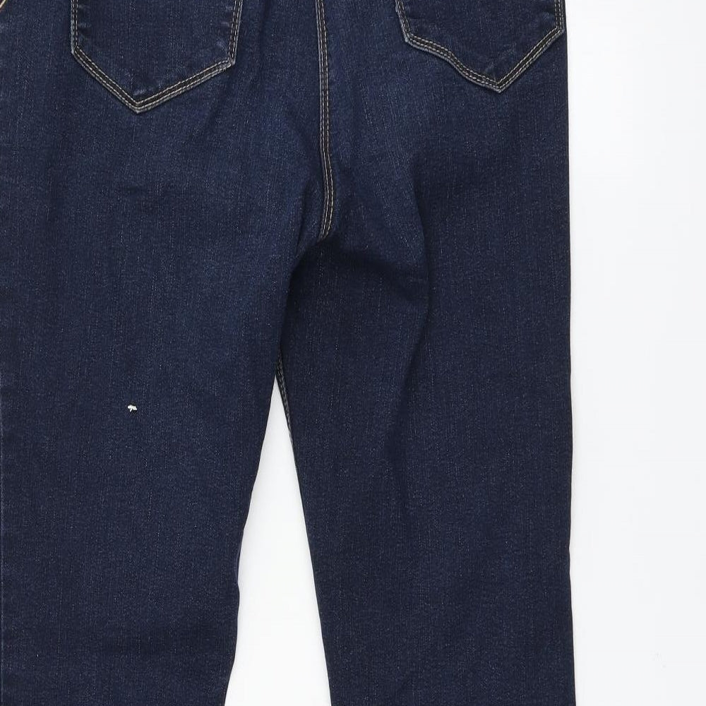 BHS Womens Blue   Straight Jeans Size 12 L27 in