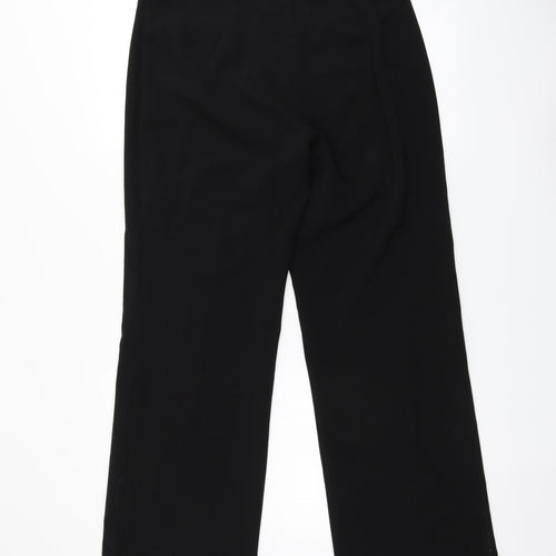 Mia Moda Womens Black   Trousers  Size 12 L29 in