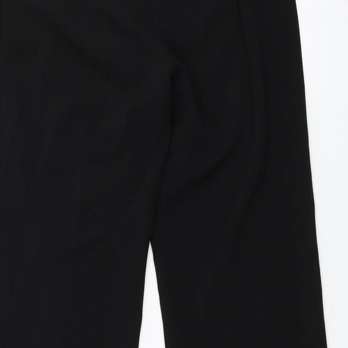 Mia Moda Womens Black   Trousers  Size 12 L29 in