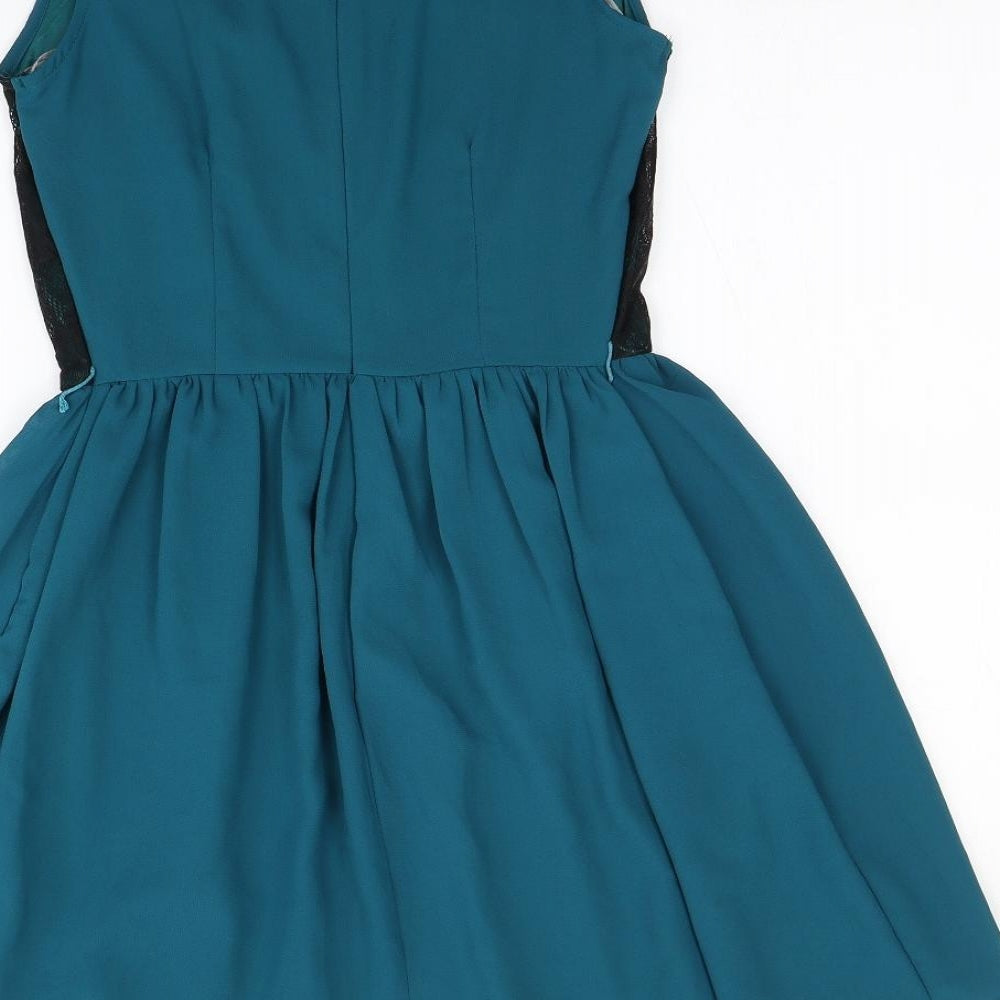 Primark Womens Blue   Fit & Flare  Size 8