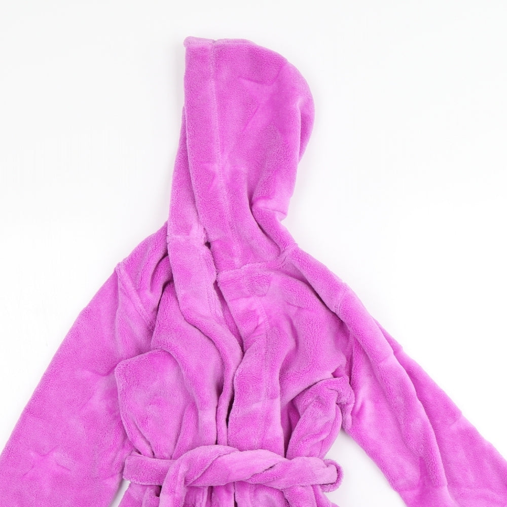 Marks and Spencer Girls Purple    Robe Size 6-7 Years