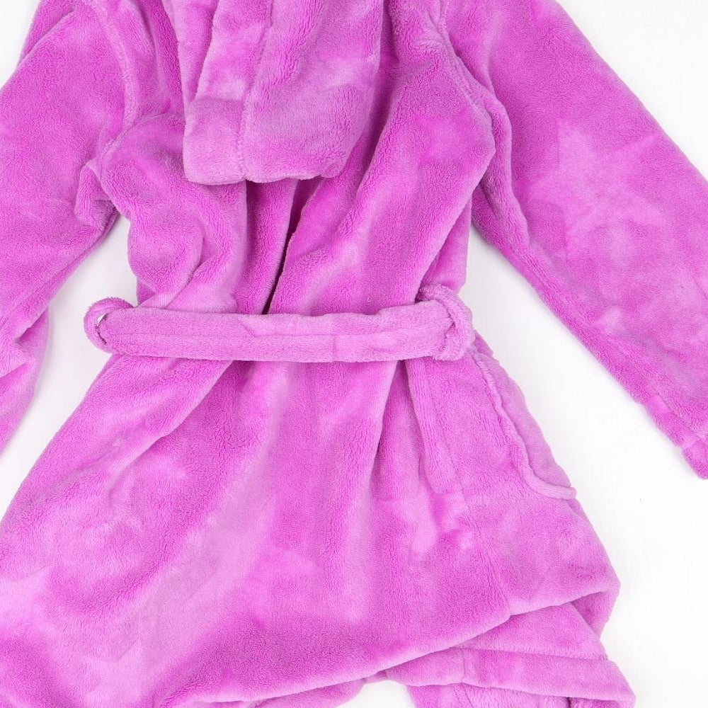 Marks and Spencer Girls Purple    Robe Size 6-7 Years