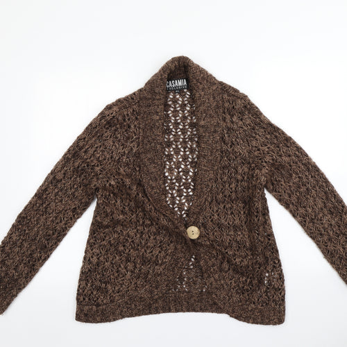 Casamia Womens Blue   Cardigan Jumper Size M