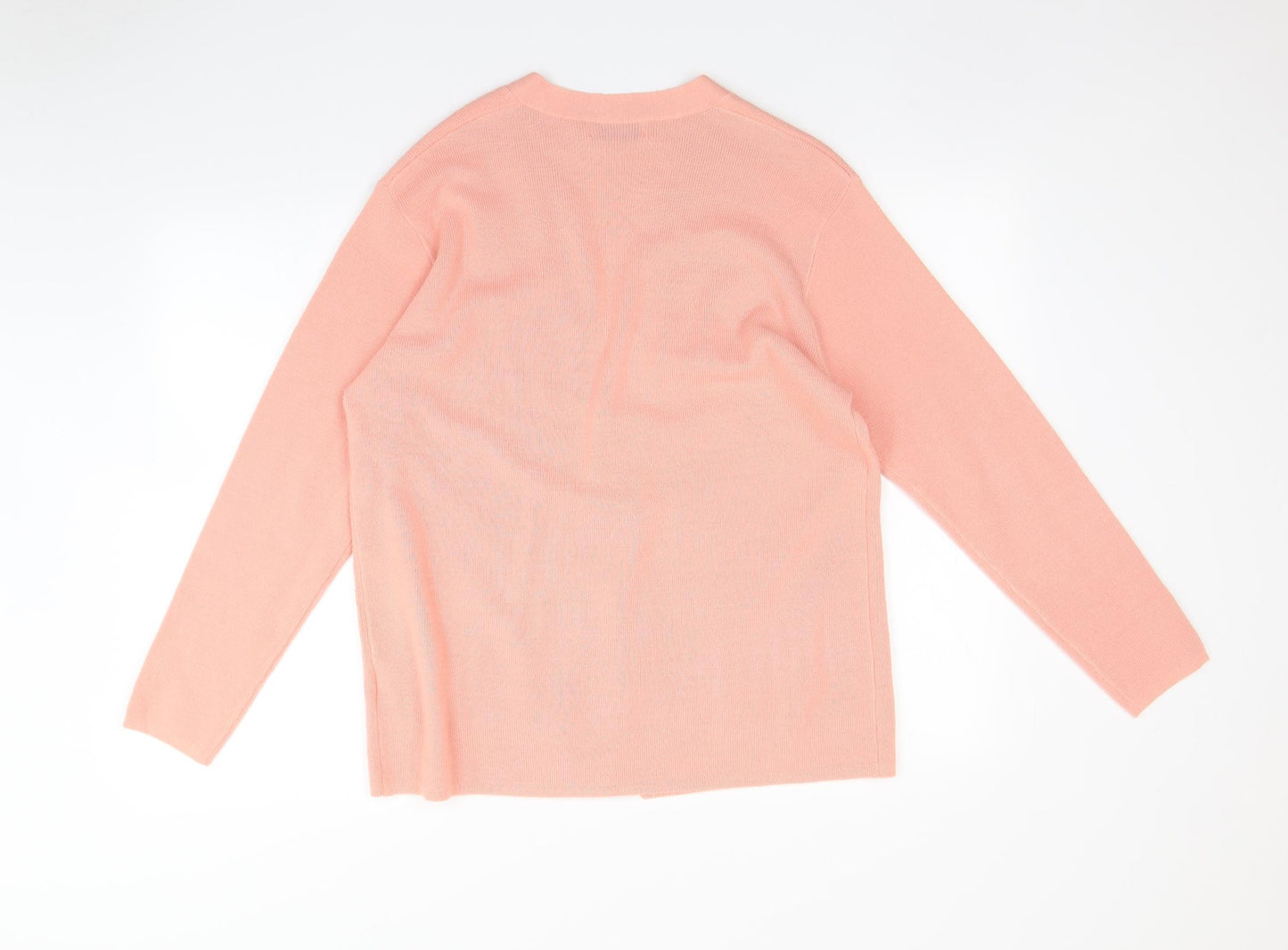 Damart Womens Pink   Cardigan Jumper Size 12