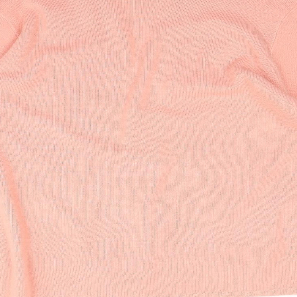 Damart Womens Pink   Cardigan Jumper Size 12