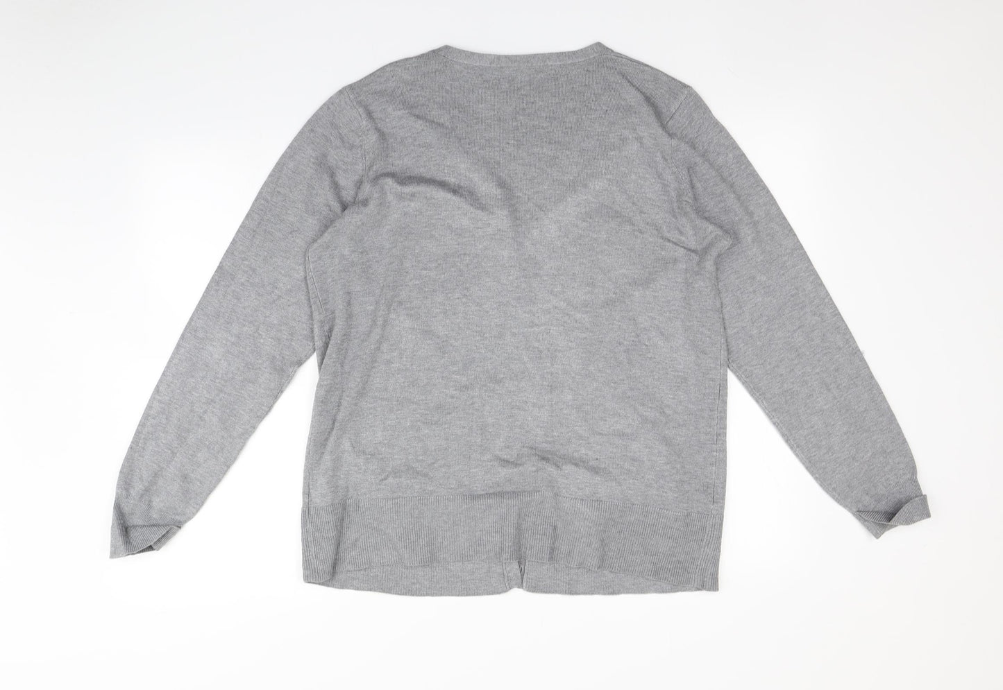 Intuition Womens Grey   Cardigan Jumper Size 16
