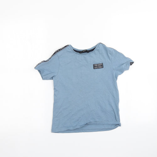 George Boys Blue   Basic T-Shirt Size 5-6 Years
