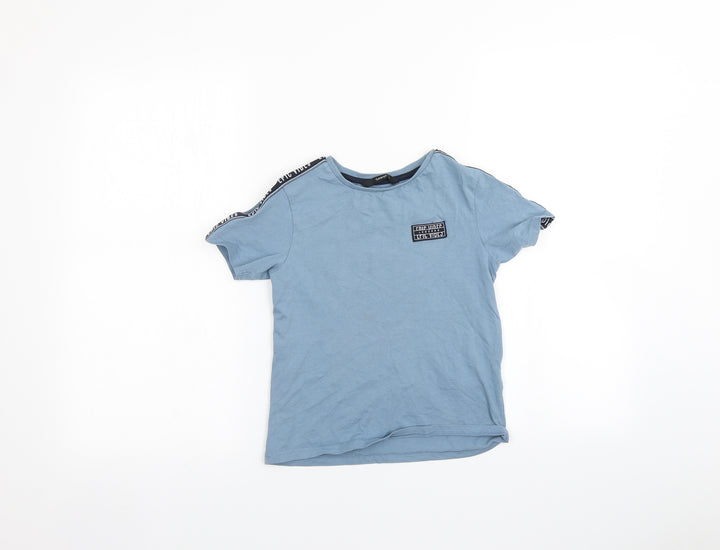 George Boys Blue   Basic T-Shirt Size 5-6 Years