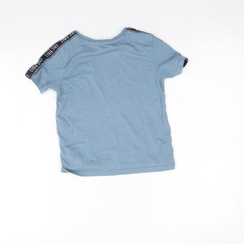 George Boys Blue   Basic T-Shirt Size 5-6 Years