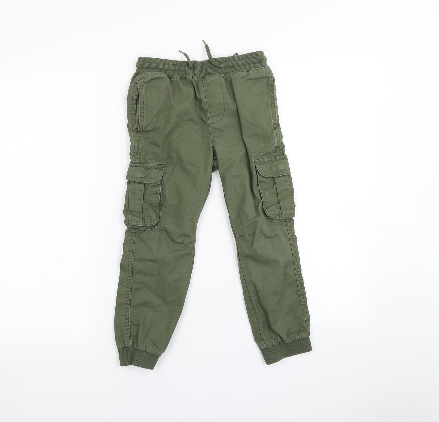 Matalan Boys Green   Jogger Trousers Size 6 Years