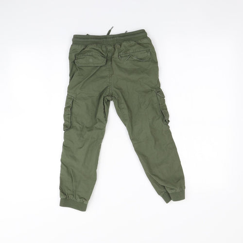 Matalan Boys Green   Jogger Trousers Size 6 Years