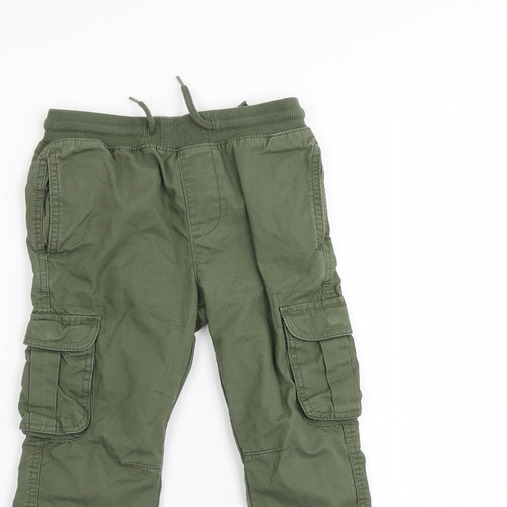 Matalan Boys Green   Jogger Trousers Size 6 Years