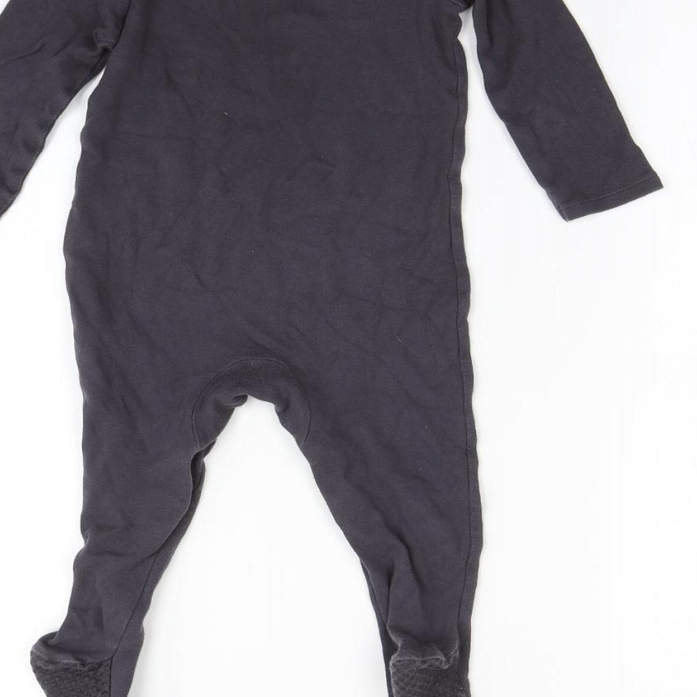 F&F Baby Grey   Babygrow One-Piece Size 12 Months