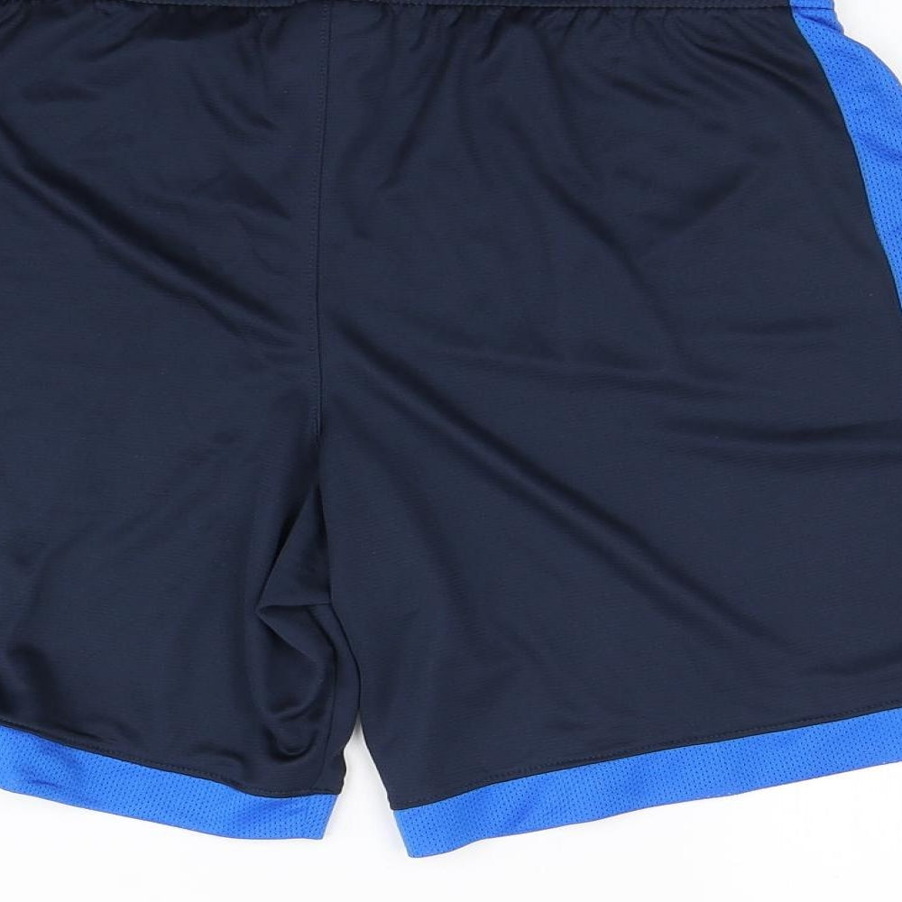 Nike Mens Black Striped  Sweat Shorts Size M