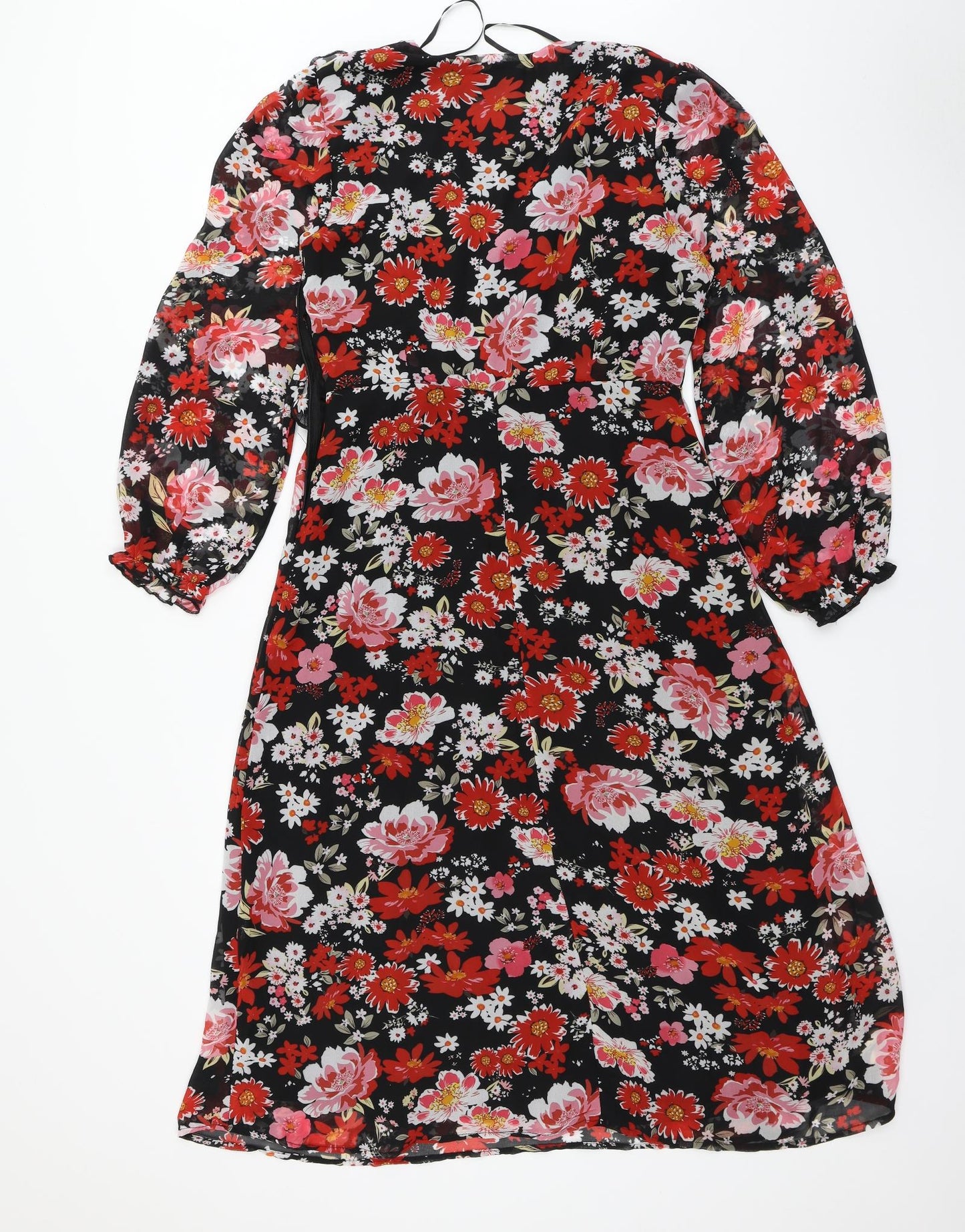 Quiz Womens Multicoloured Floral  A-Line  Size 12