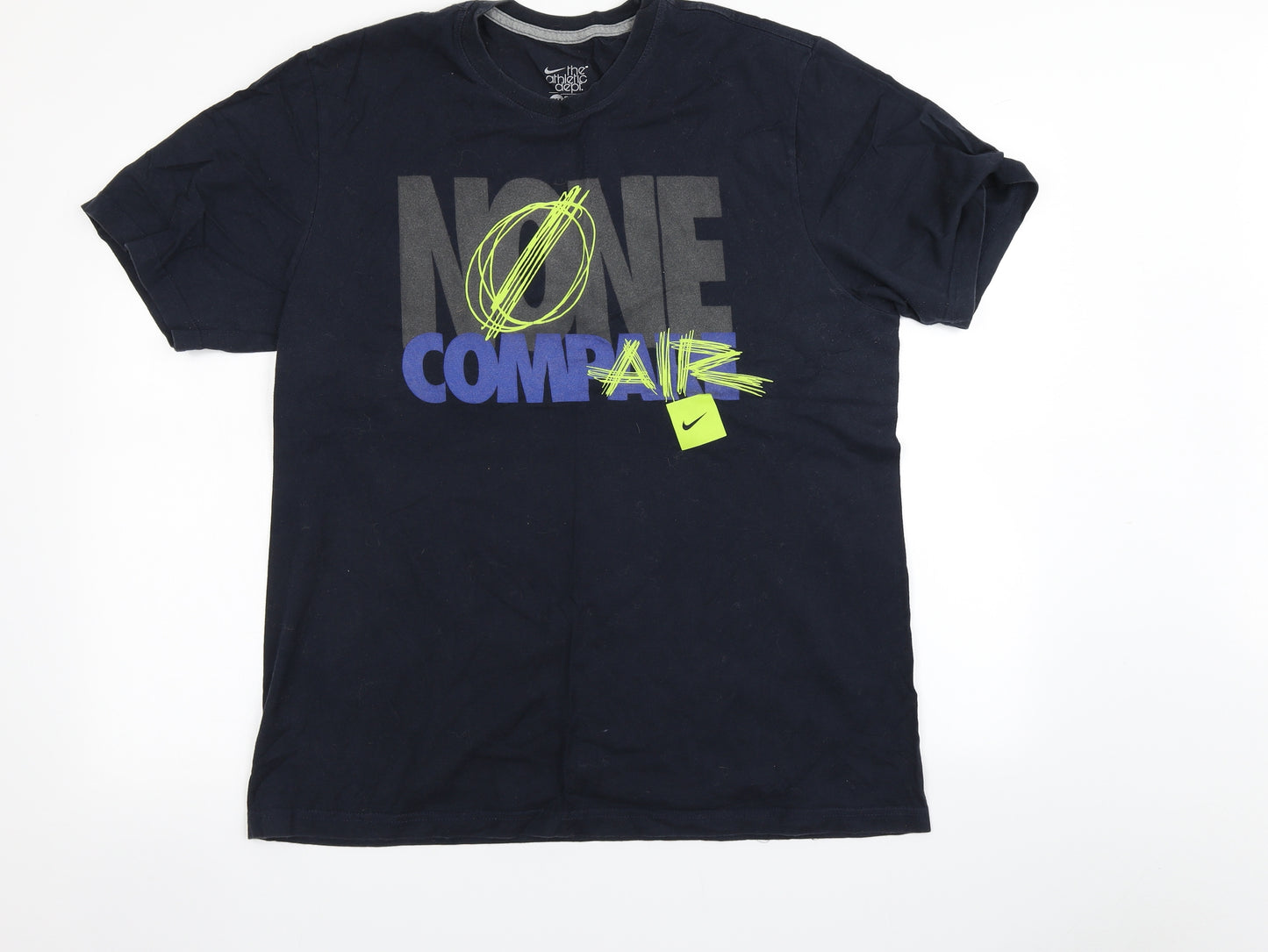 Nke Mens Black    T-Shirt Size XL