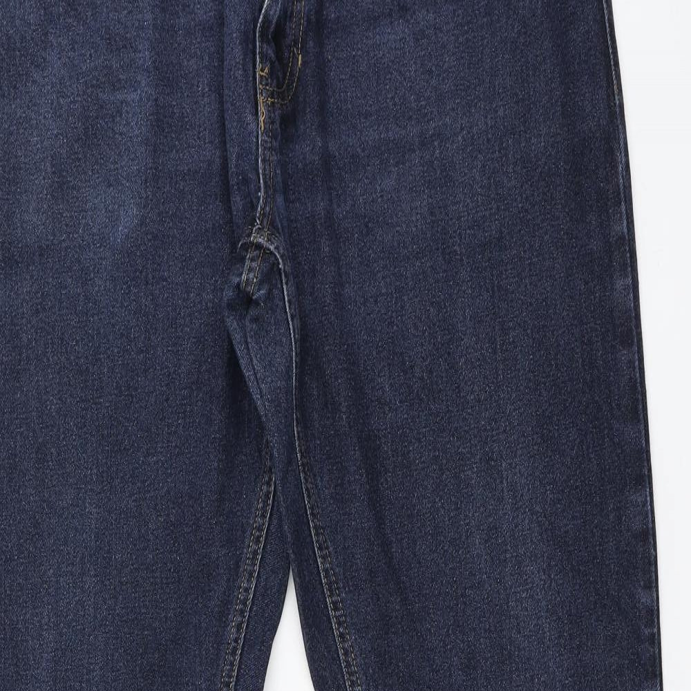 Kangaroo poo Mens Blue   Straight Jeans Size 34 L30 in