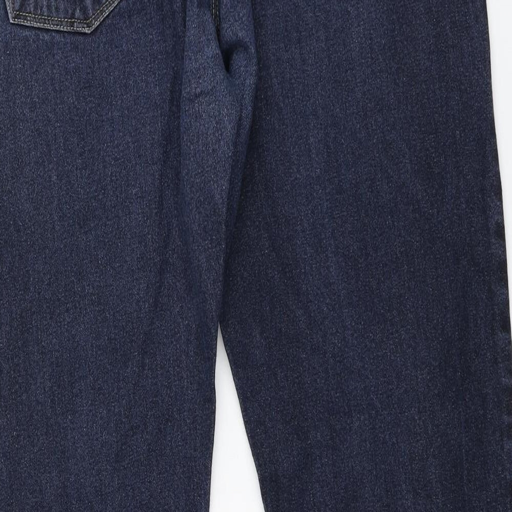 Kangaroo poo Mens Blue   Straight Jeans Size 34 L30 in