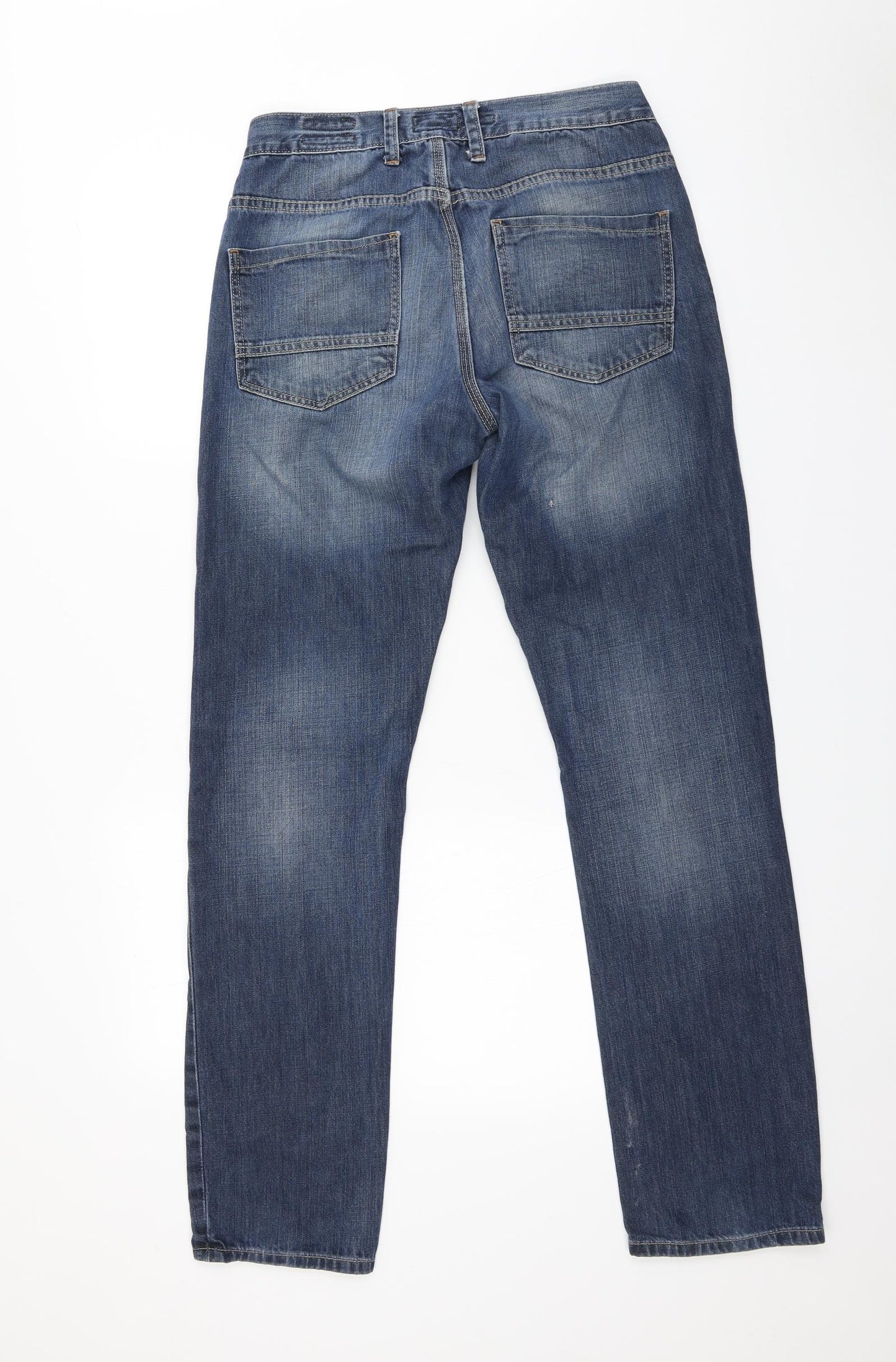 NEXT Womens Blue   Straight Jeans Size 30 L31 in