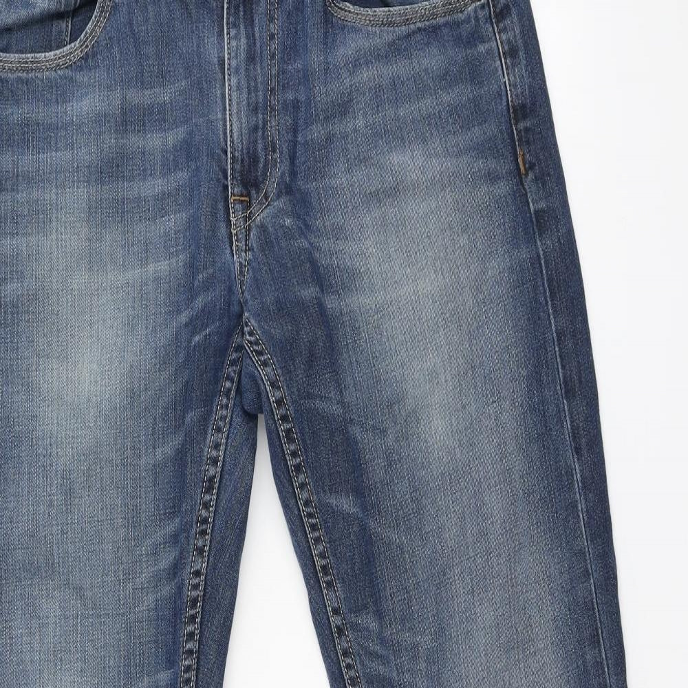NEXT Womens Blue   Straight Jeans Size 30 L31 in