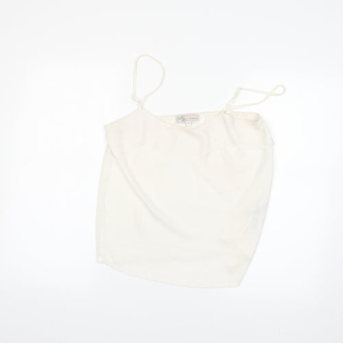 Cameo Rose Womens White   Basic T-Shirt Size 12