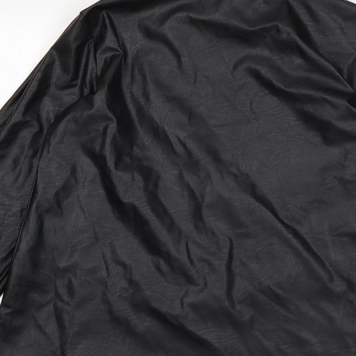 Boohoo Womens Black   Jacket  Size 12