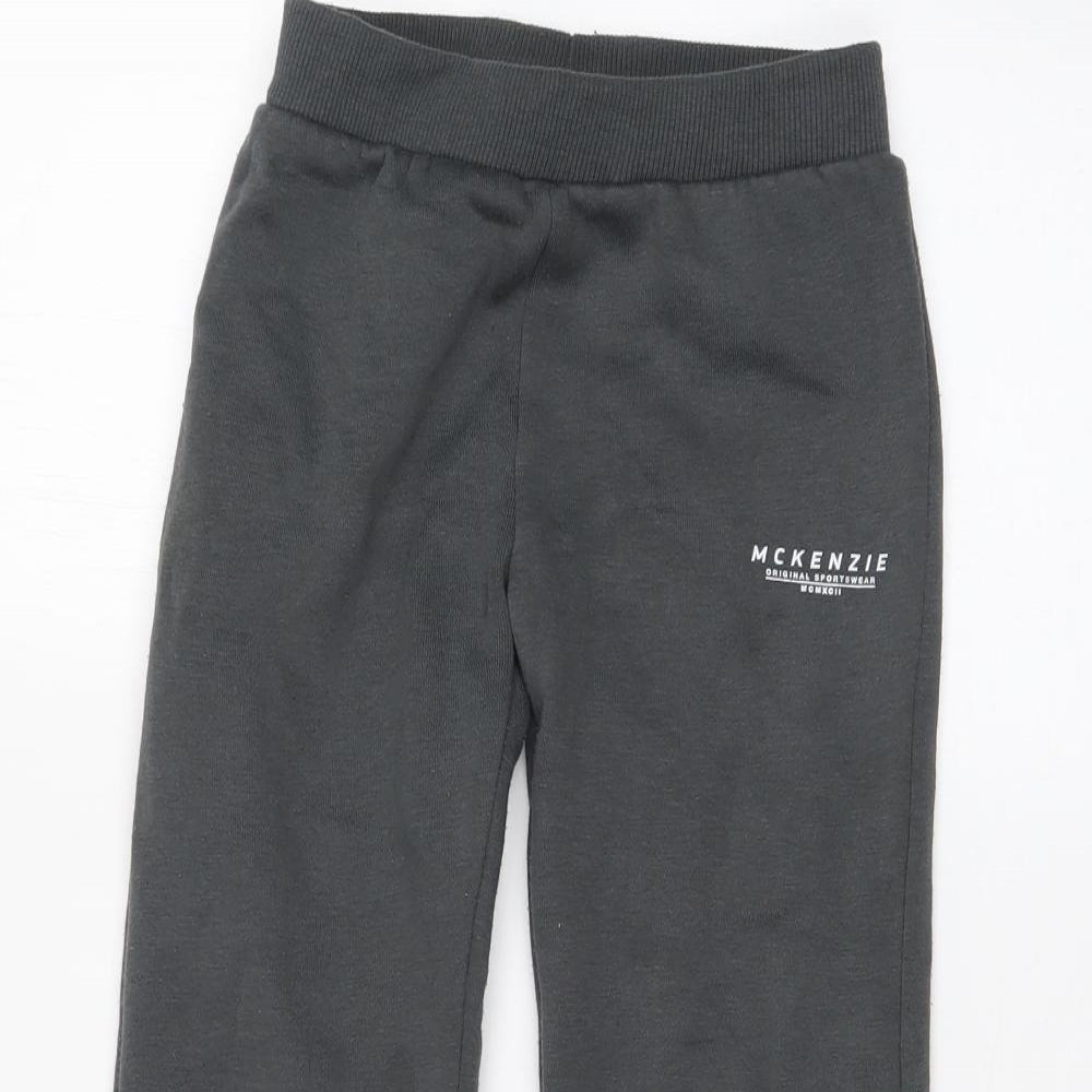 McKenzie Boys Grey   Sweatpants Trousers Size 6-7 Years