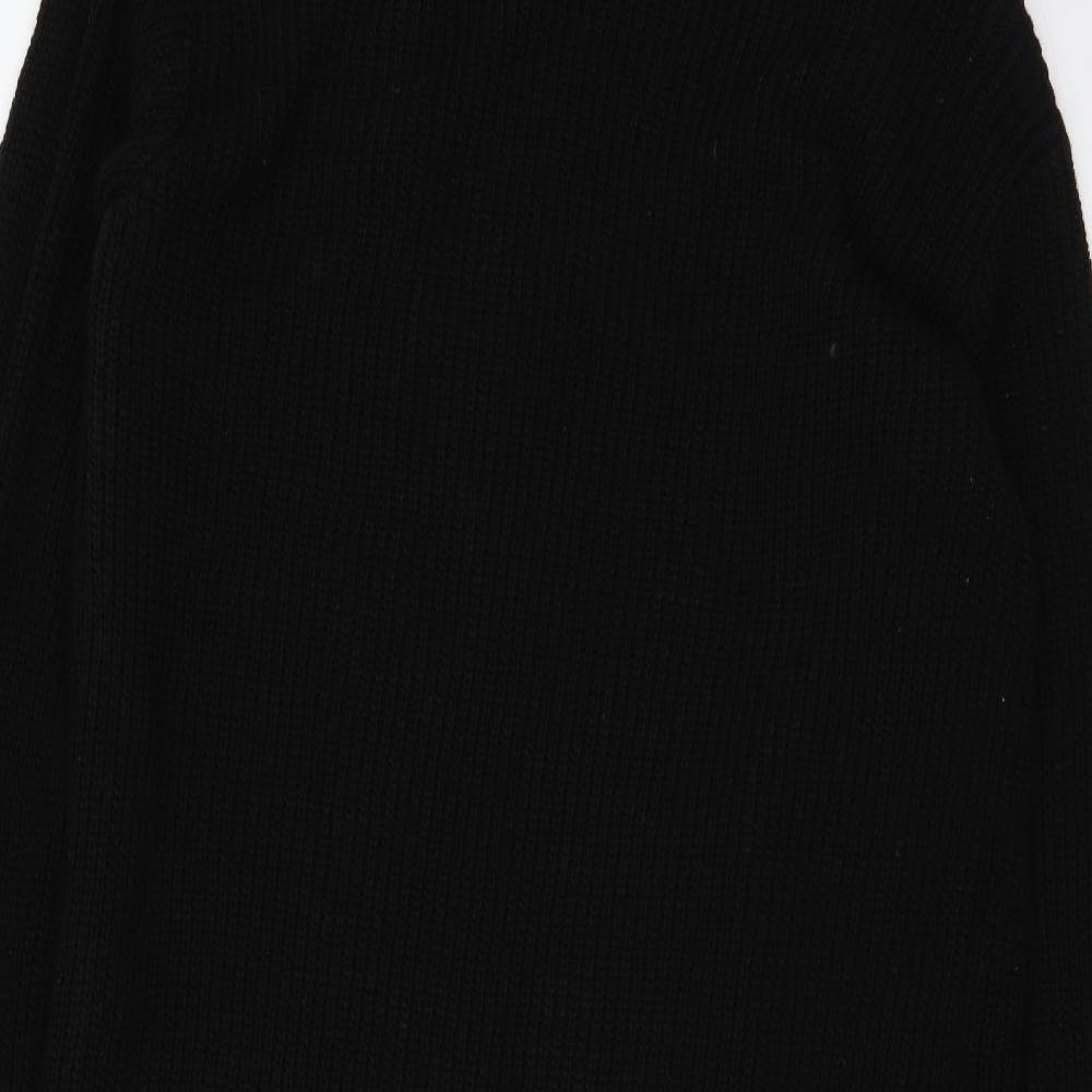 PRETTYLITTLETHING Womens Black   Jacket Coatigan Size L