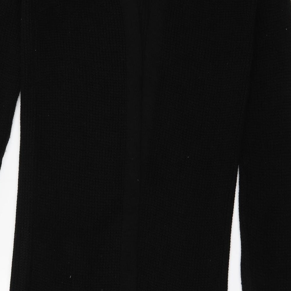 PRETTYLITTLETHING Womens Black   Jacket Coatigan Size L