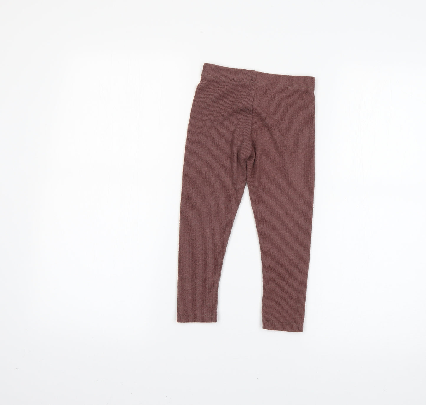 George Girls Brown   Sweatpants Trousers Size 3-4 Years