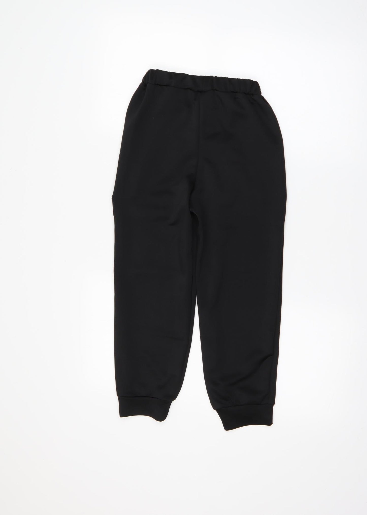 SheIn Girls Black   Cargo Trousers Size 7 Years