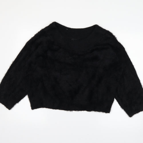 New Look Womens Black   Pullover Jumper Size L