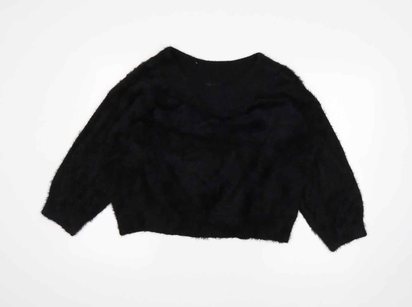 New Look Womens Black   Pullover Jumper Size L