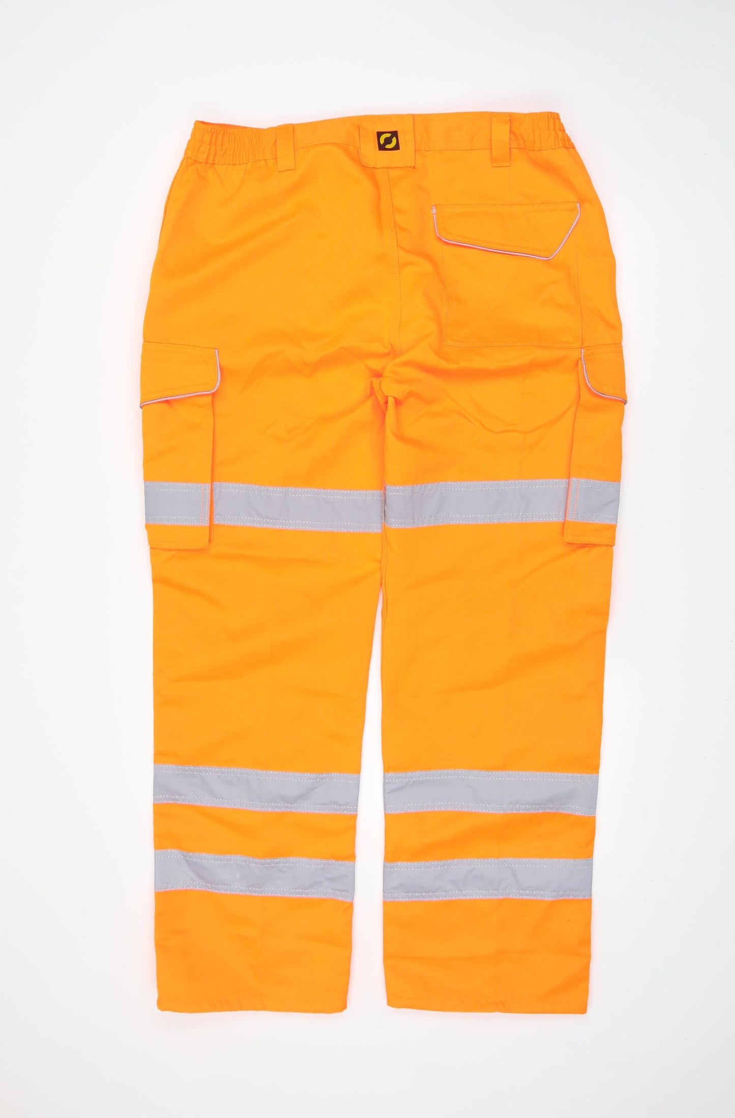Signal Mens Orange   Cargo Trousers Size 36 in L30 in