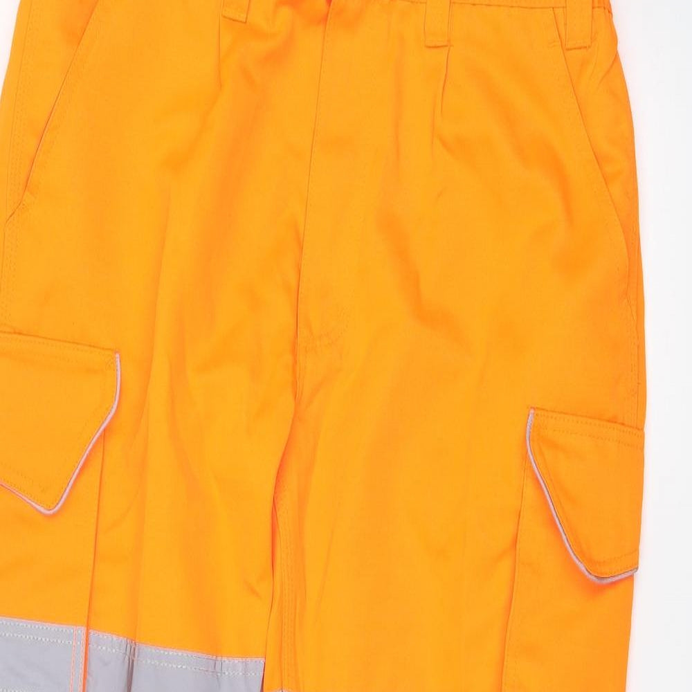 Signal Mens Orange   Cargo Trousers Size 36 in L30 in