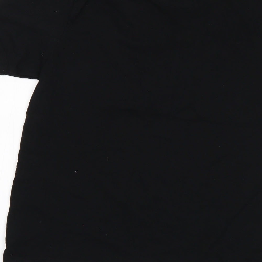 Firetrap Mens Black    T-Shirt Size XL