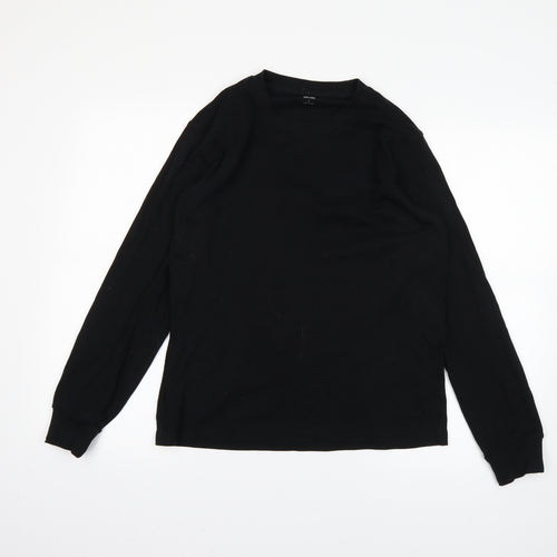 Uni Womens Black   Basic T-Shirt Size S