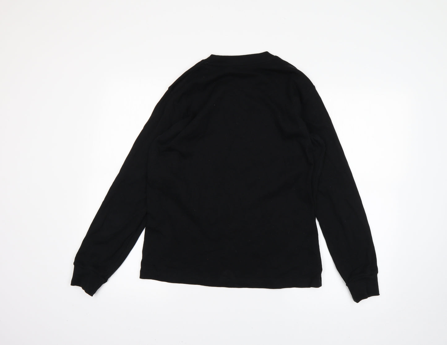 Uni Womens Black   Basic T-Shirt Size S