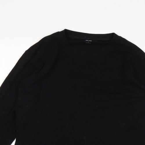 Uni Womens Black   Basic T-Shirt Size S
