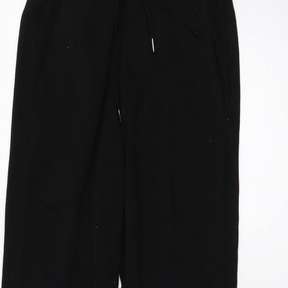 Uni Mens Black   Sweatpants Trousers Size S L28 in