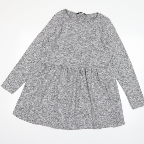 Dorothy Perkins Womens Grey   Basic T-Shirt Size 12