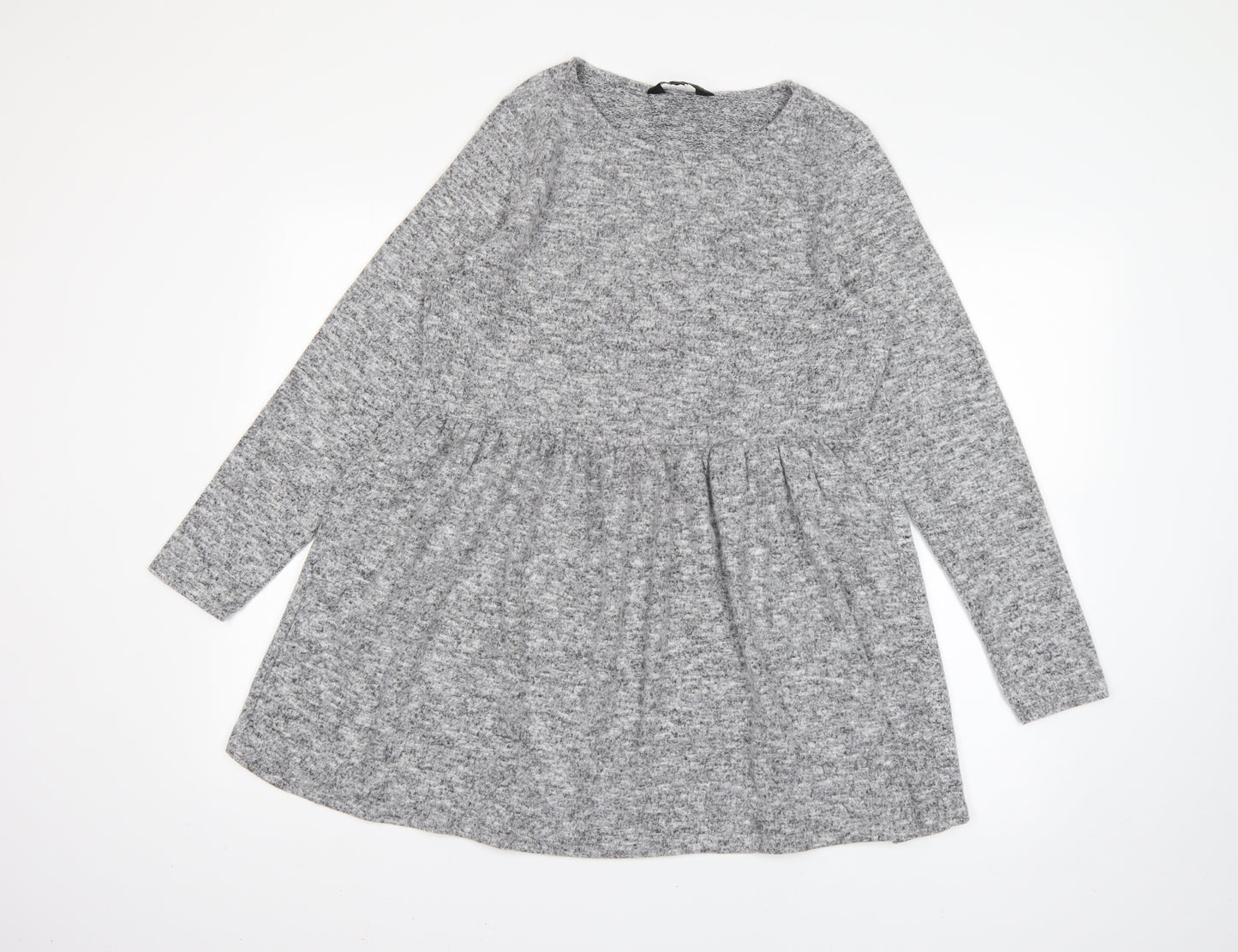 Dorothy Perkins Womens Grey   Basic T-Shirt Size 12