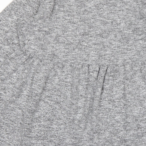 Dorothy Perkins Womens Grey   Basic T-Shirt Size 12