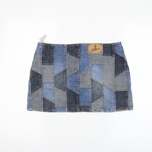 HOOCH Womens Blue   Mini Skirt Size 12