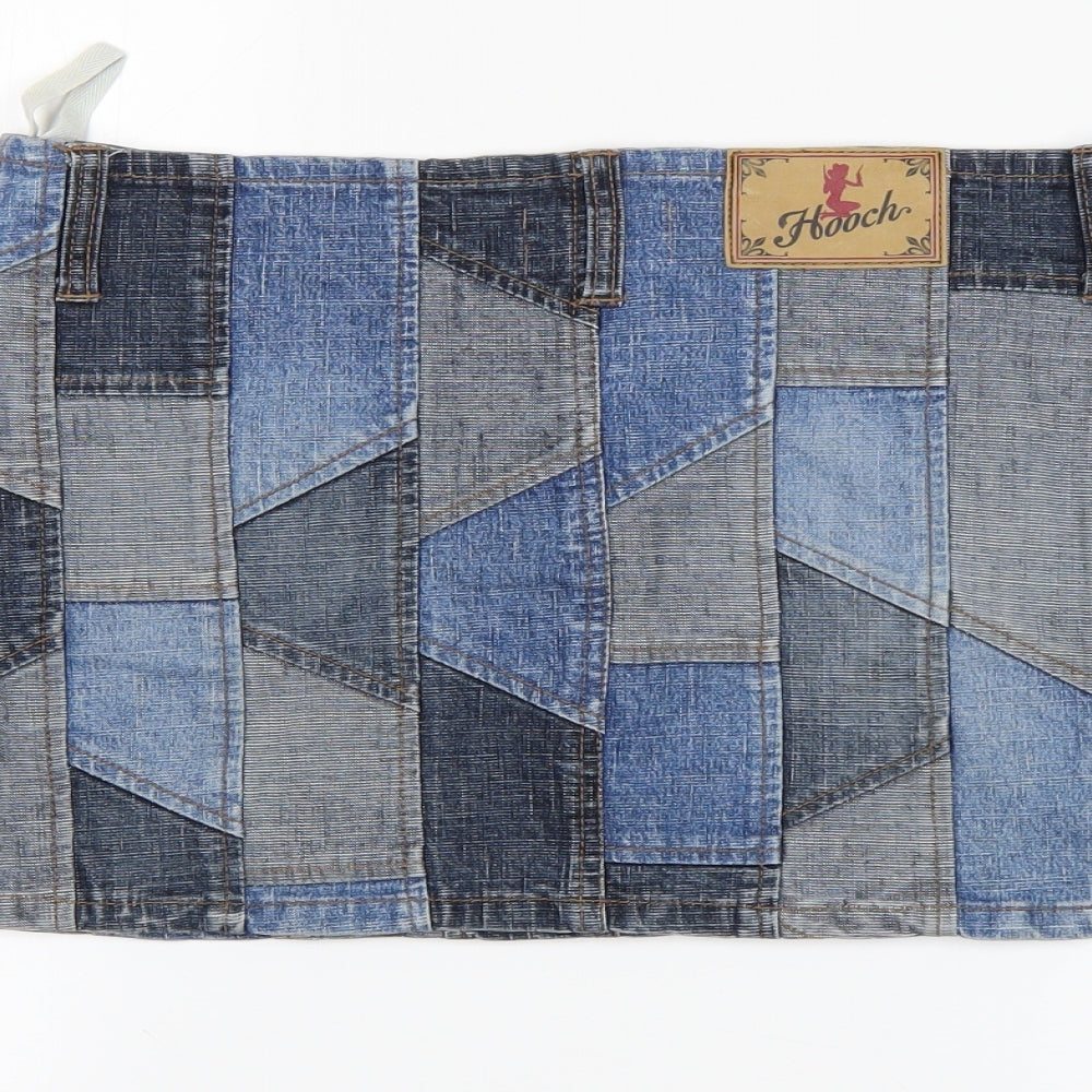 HOOCH Womens Blue   Mini Skirt Size 12