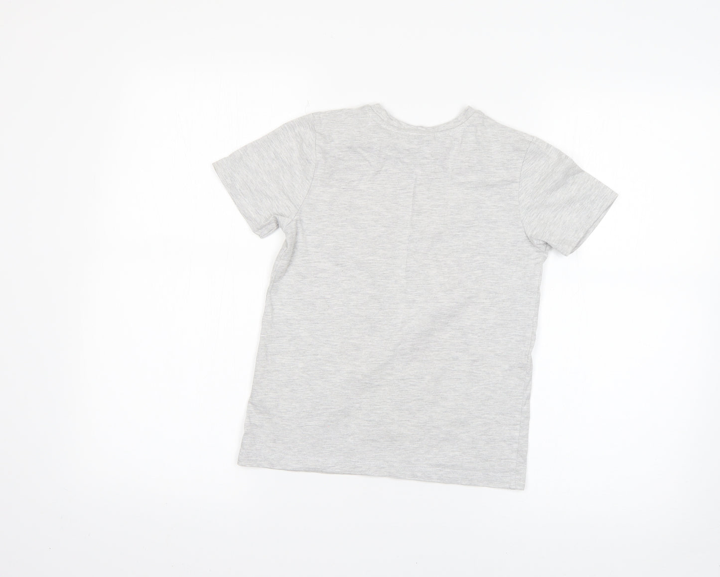George Boys Grey   Basic T-Shirt Size 8-9 Years
