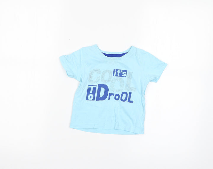 Rebel Baby Blue Basic T-Shirt Size 18-24 Months