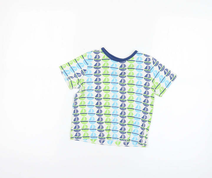 Mini Club Baby White Basic T-Shirt Size 18-24 Months