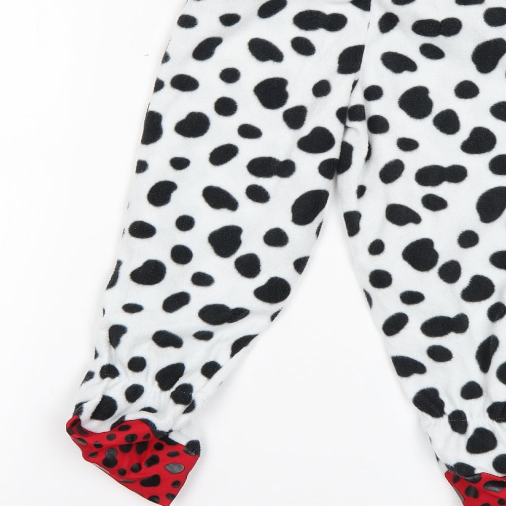 George Baby White Animal Print  Sweatpants Trousers Size 12-18 Months